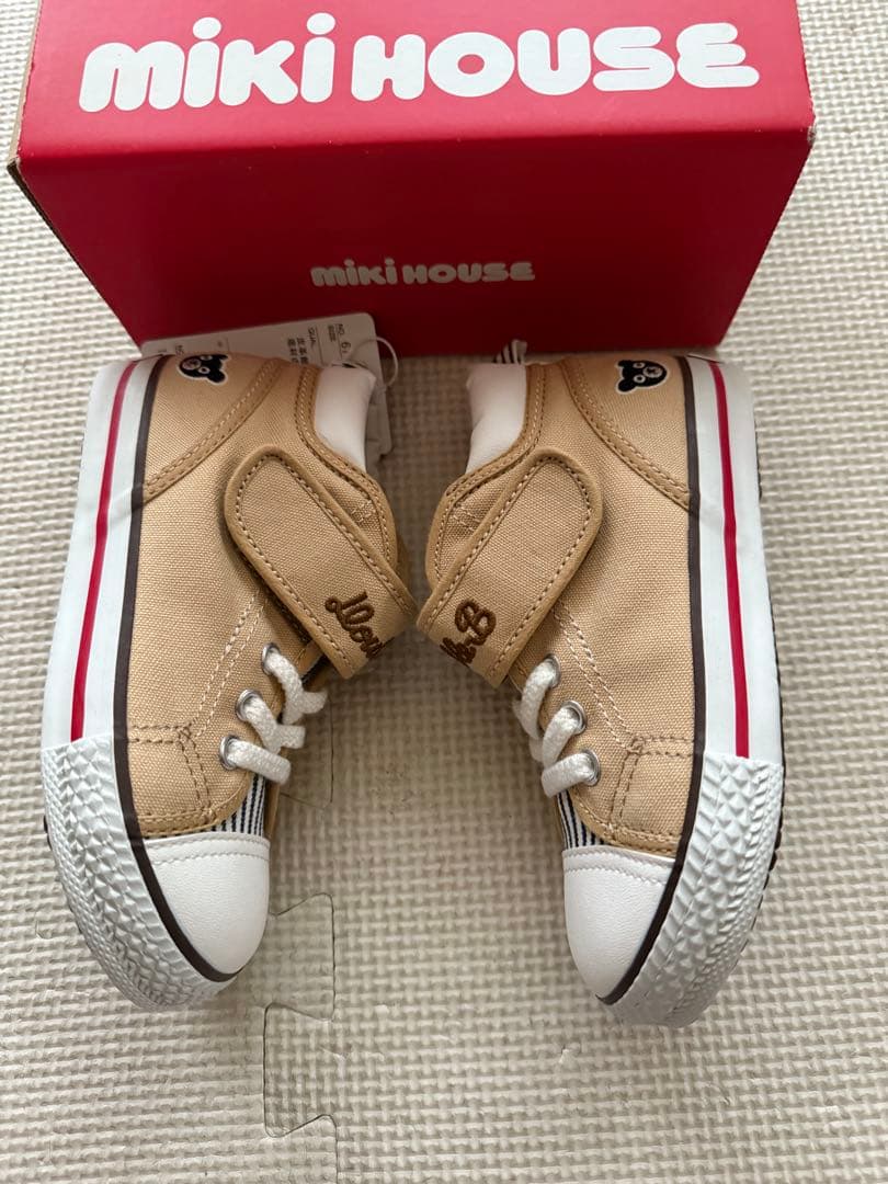 な　新品　ミキハウス　靴　17