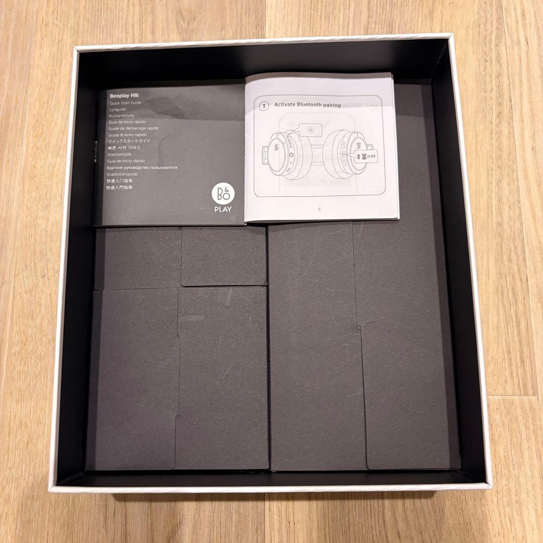 クリスマス特別価格12/25まで B&O H8i ワイヤレスヘッドホン(黒)