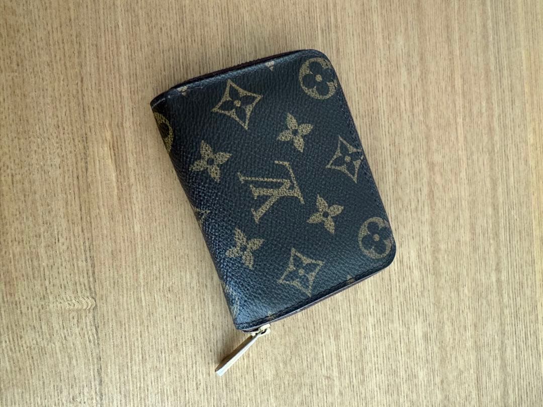 ヴィトン　ジッピー　パース　モノグラム　正規品