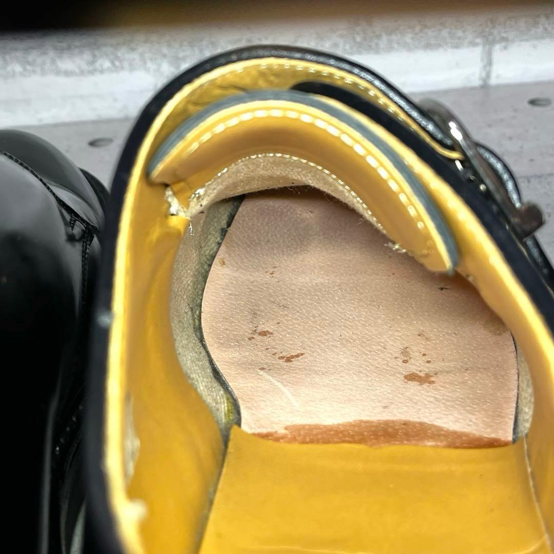 美品【リーガル】プレーントゥ シングルモンクJU16♡ブラック 26