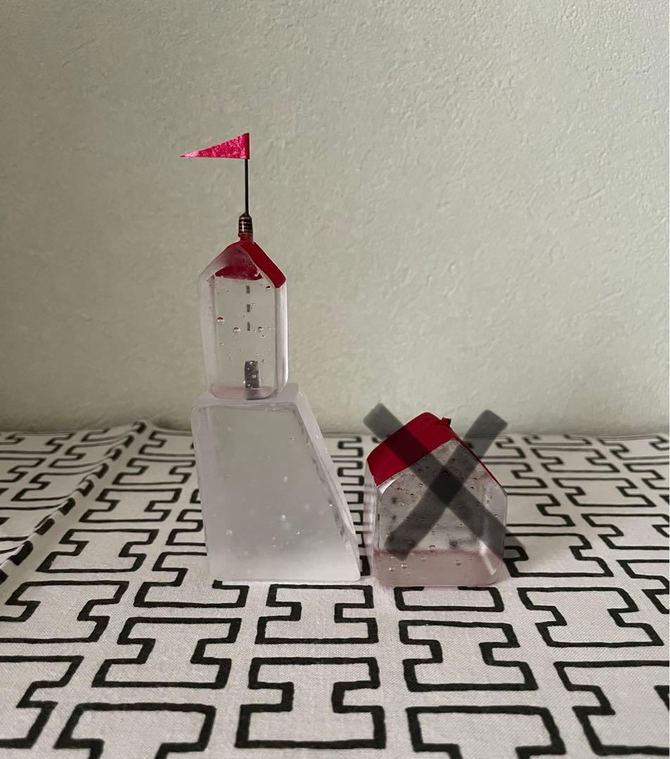 Mellow glass メロウグラス タナカユミ オブジェ　置物