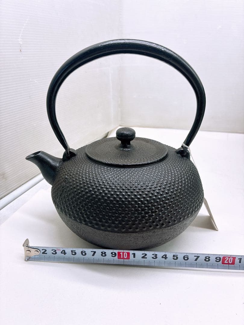 南部鉄器 鉄瓶 手取型アラレ 南部三厳堂ナルセ 南部池永 本場盛岡