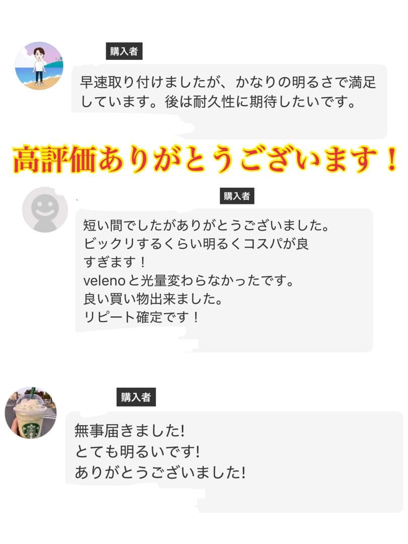 新・裂光シリーズ!! 超大型チップ搭載 L1B用 イエロー フォグランプ!!