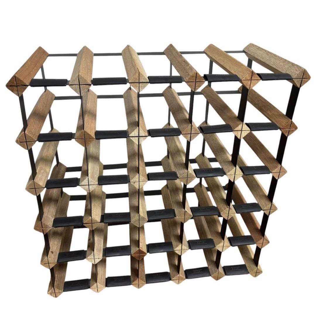 【美品★送料込】アンティーク BORDEX ボルデックス ワインラック 30本用