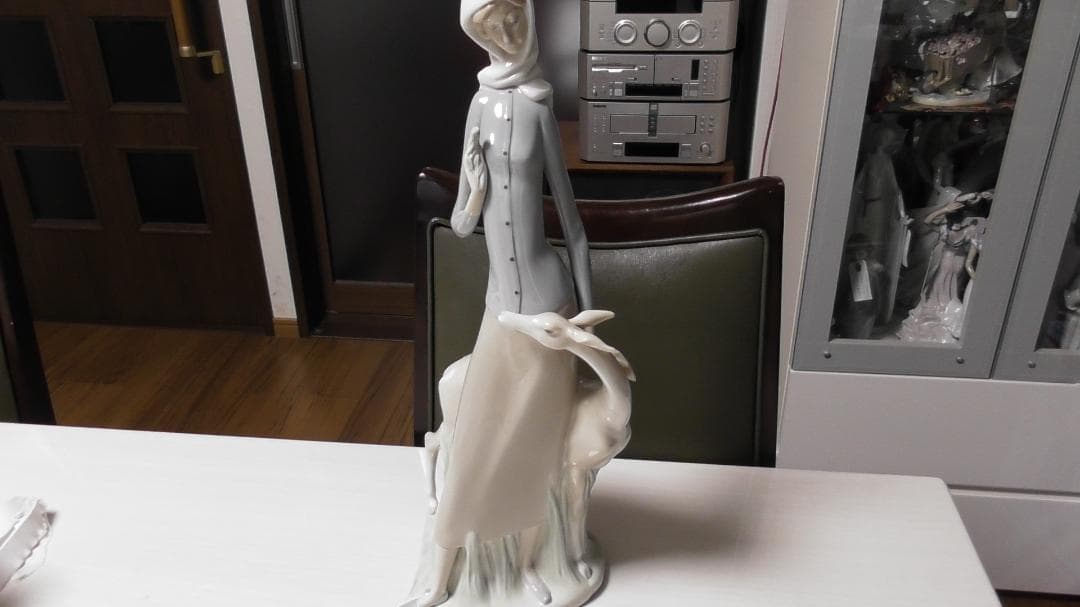 LLADRO　リヤドロ　【Lady with a dog】　リアドロ　Ｌ357
