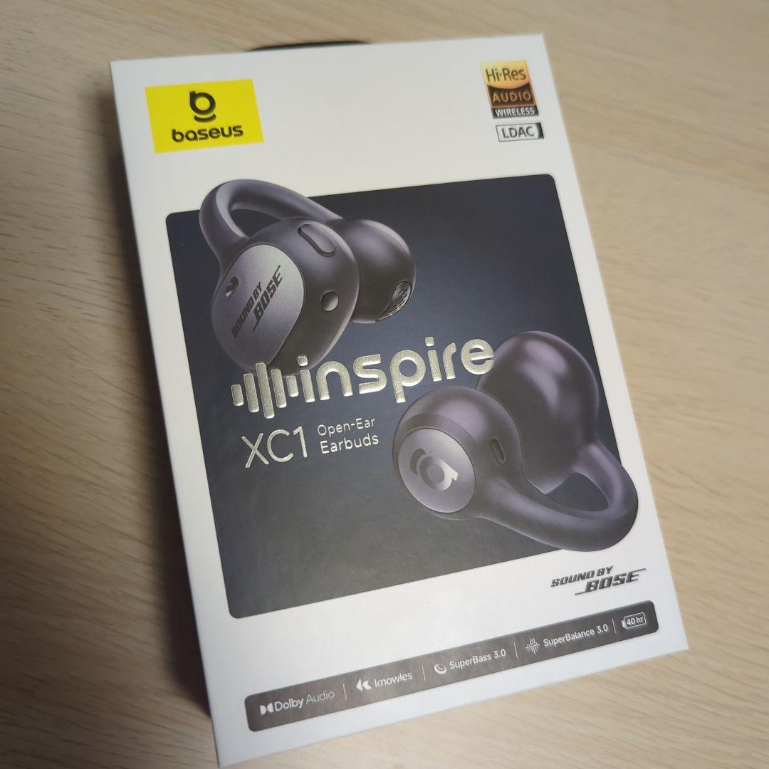 新品未開封 baseus Inspire XC1 ワイヤレスイヤホン