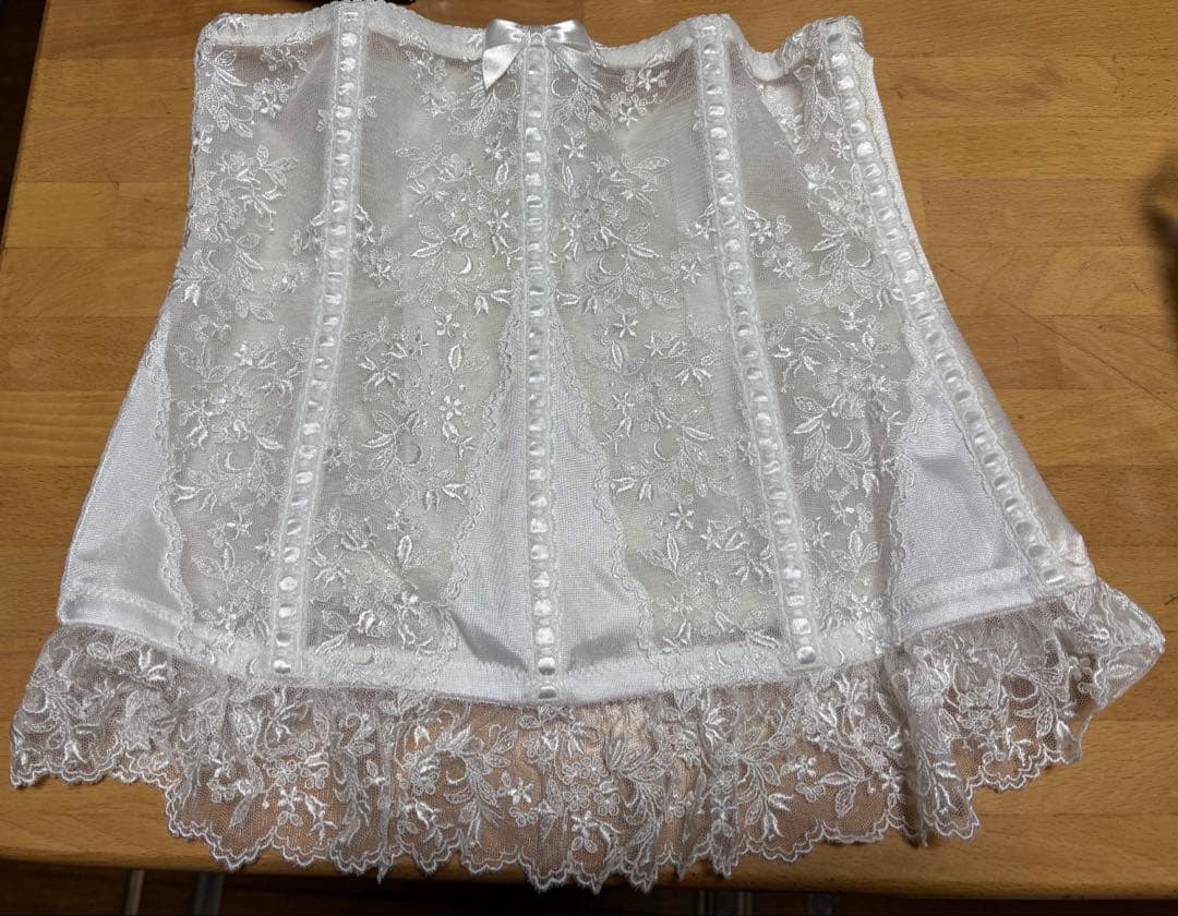 【ぼたん】セモアブライダルインナーホワイトコルセット E75