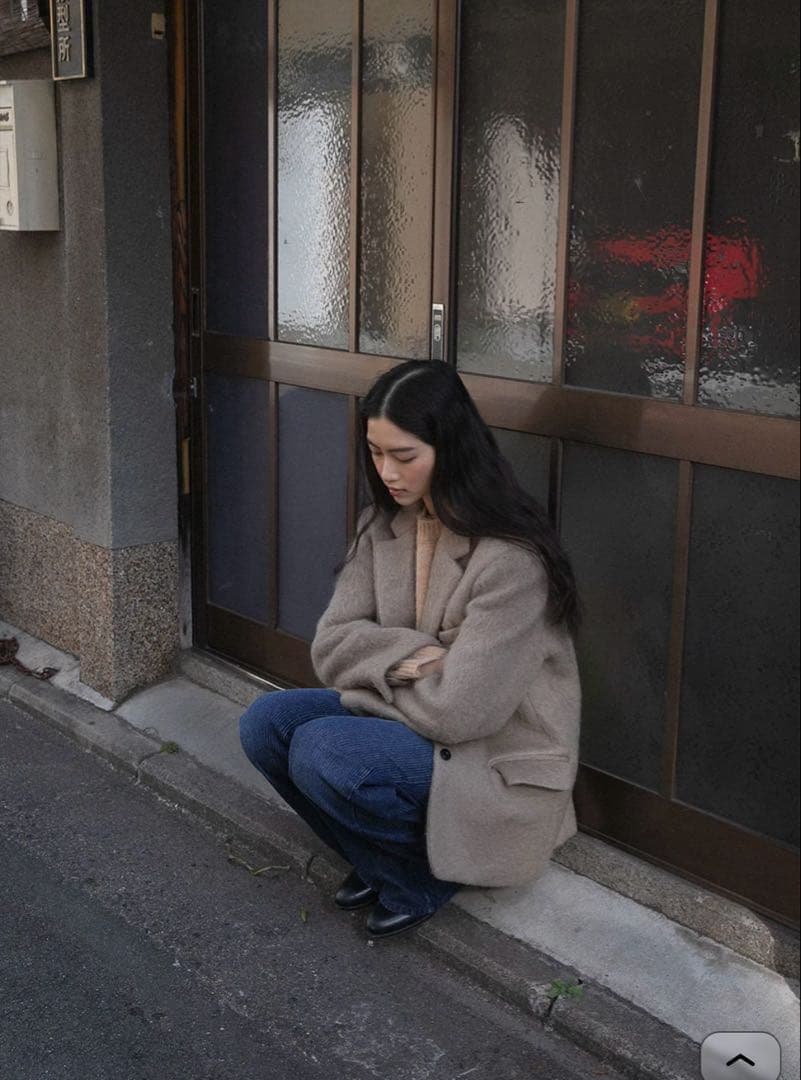 ohotoro hagrid jacket ベージュ