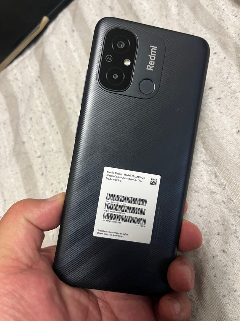 Xiaomi Redmi 12C 128GB グラファイトグレー