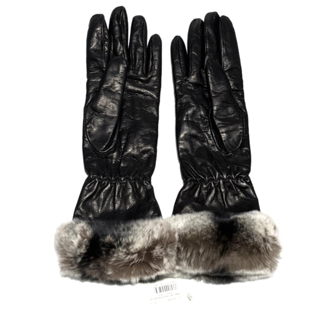 セルモネータ レザーグローブ Sermoneta gloves カシミヤ