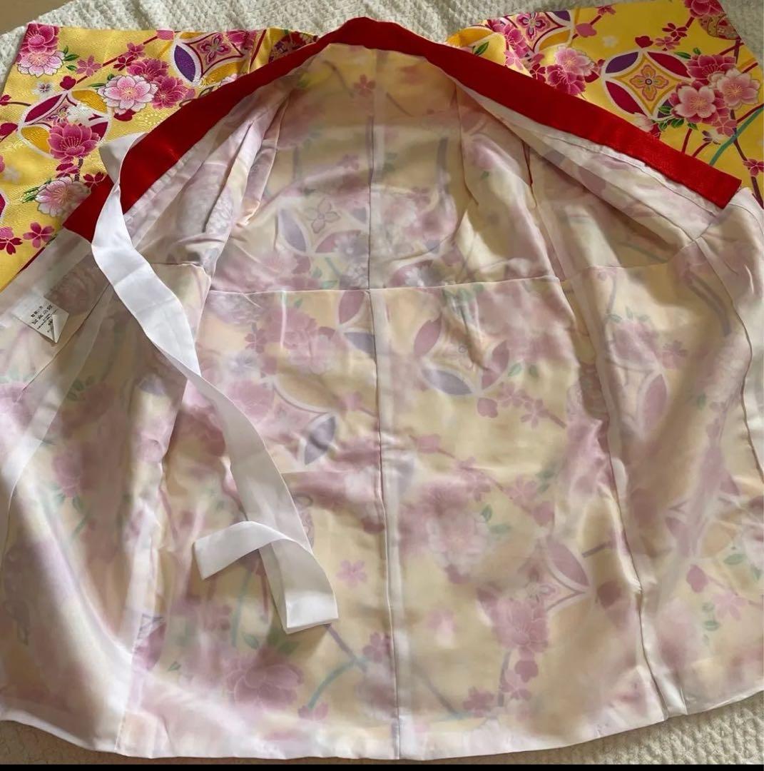 七五三 子供用着物セット 花柄