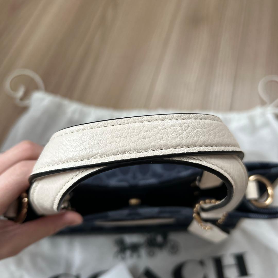 coach デンプシー　トートバッグ　ショルダーバッグ　デニム　新品未使用