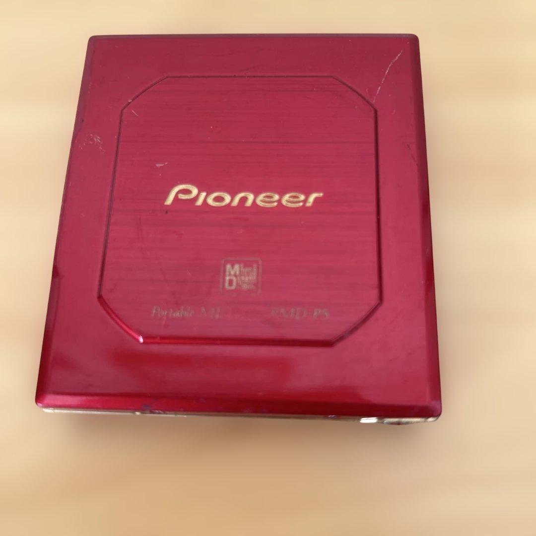 希少カラーPioneer PMD-P5-R ポータブルMDプレーヤー