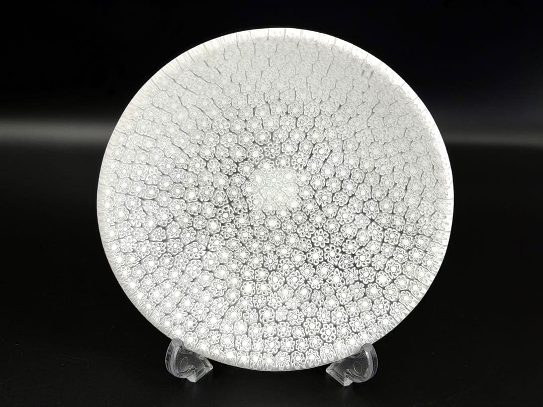 【新品】エルコーレモレッティ ミレフィオーリ プレート 13cm murano
