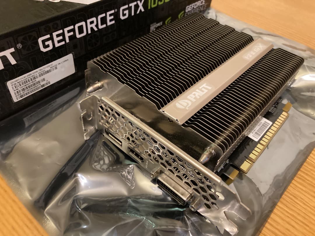 グラフィックボード・グラボ・ビデオカード PALIT Geforce GTX 1050 Ti KalmX 4GB
