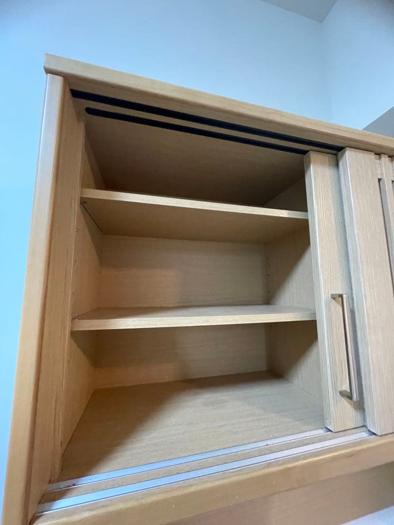 美品　ニトリ　レンジボート　木製キャビネット 120cm