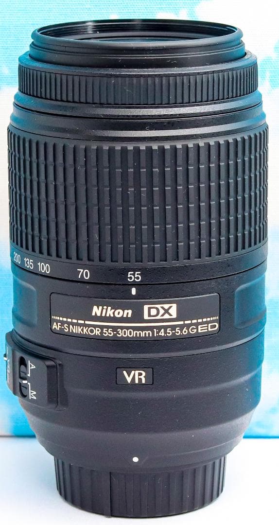 ニコン Nikon 55‐300㎜⭐️超望遠レンズ⭐️手振れ補正付き⭐️美品