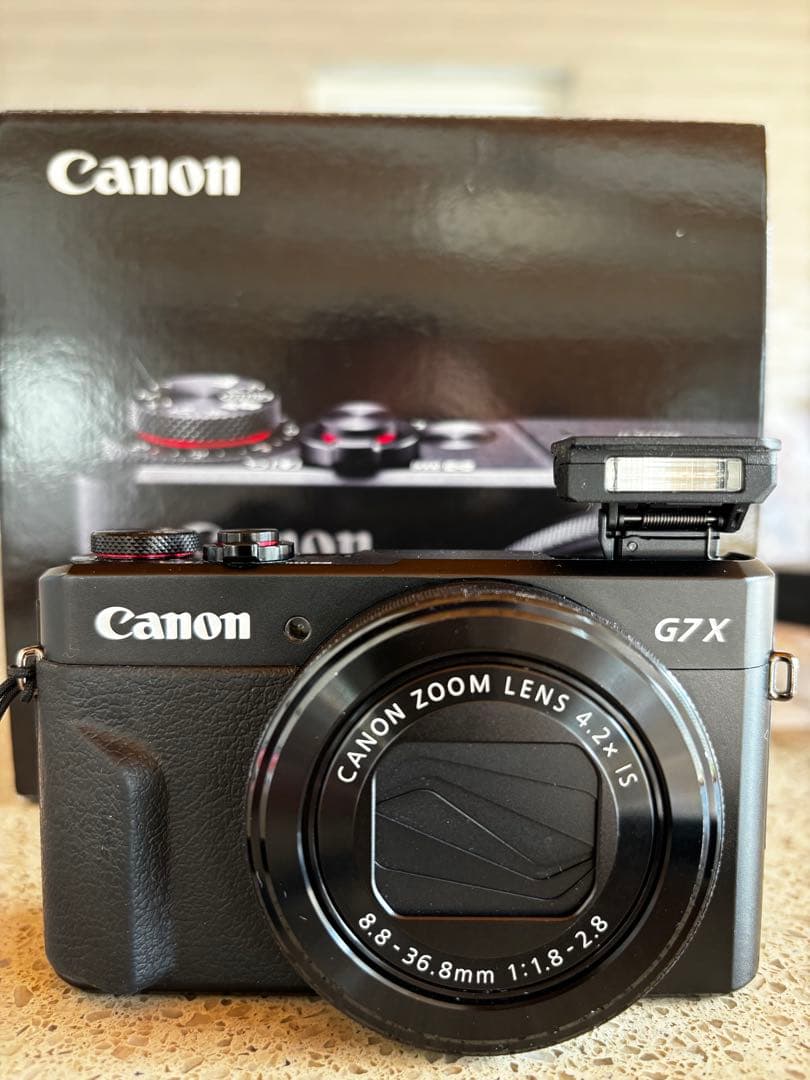 あ　Canon PowerShot G7 X Mark II