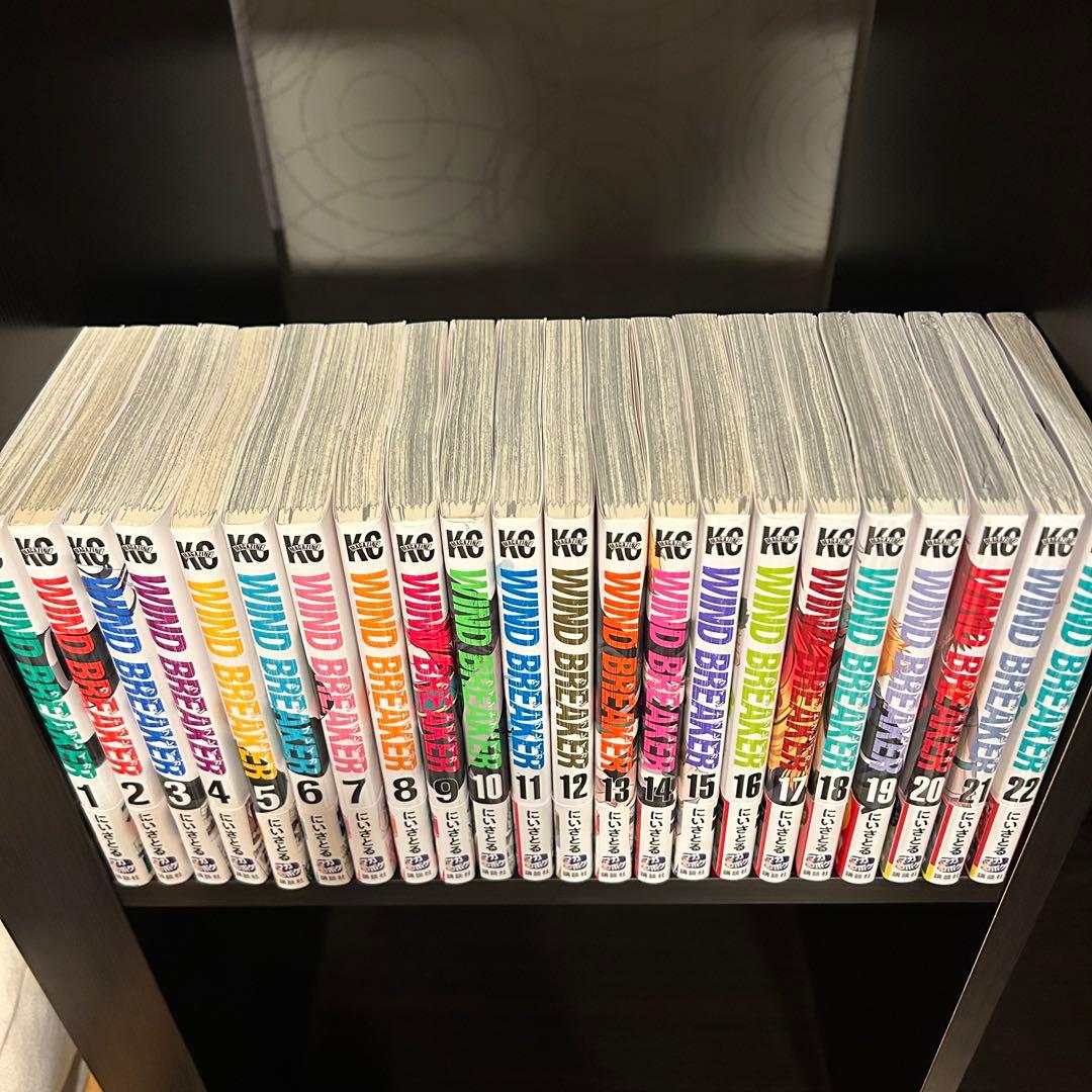 【全巻初版・帯付】WIND BREAKER ウィンブレ　全22巻＋おまけ