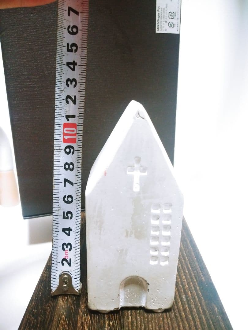 ❤️セメント細工　教会　キリスト教　クリスマスツリー　サンタクロース✨❤️