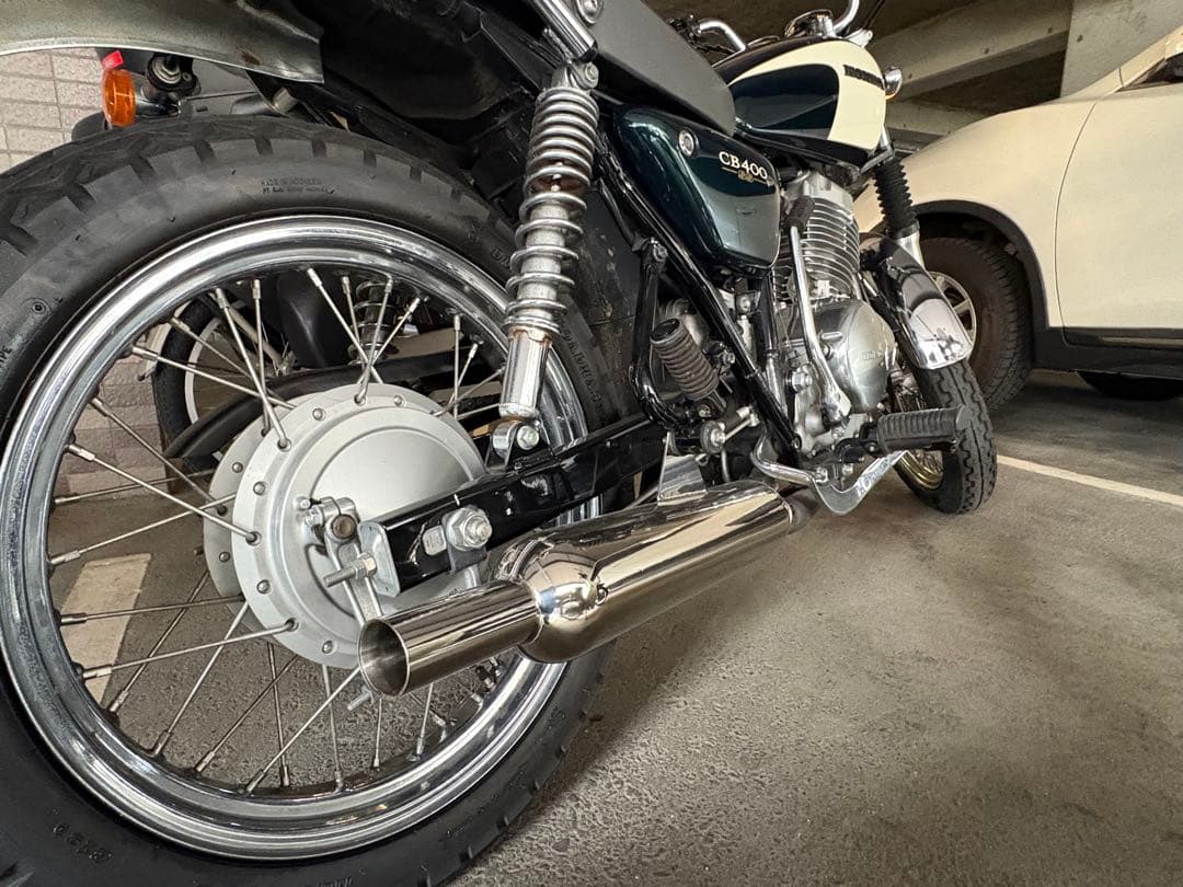 ドリル様_(極美品)大和ステンレス　キャプトンマフラー　CB400SS