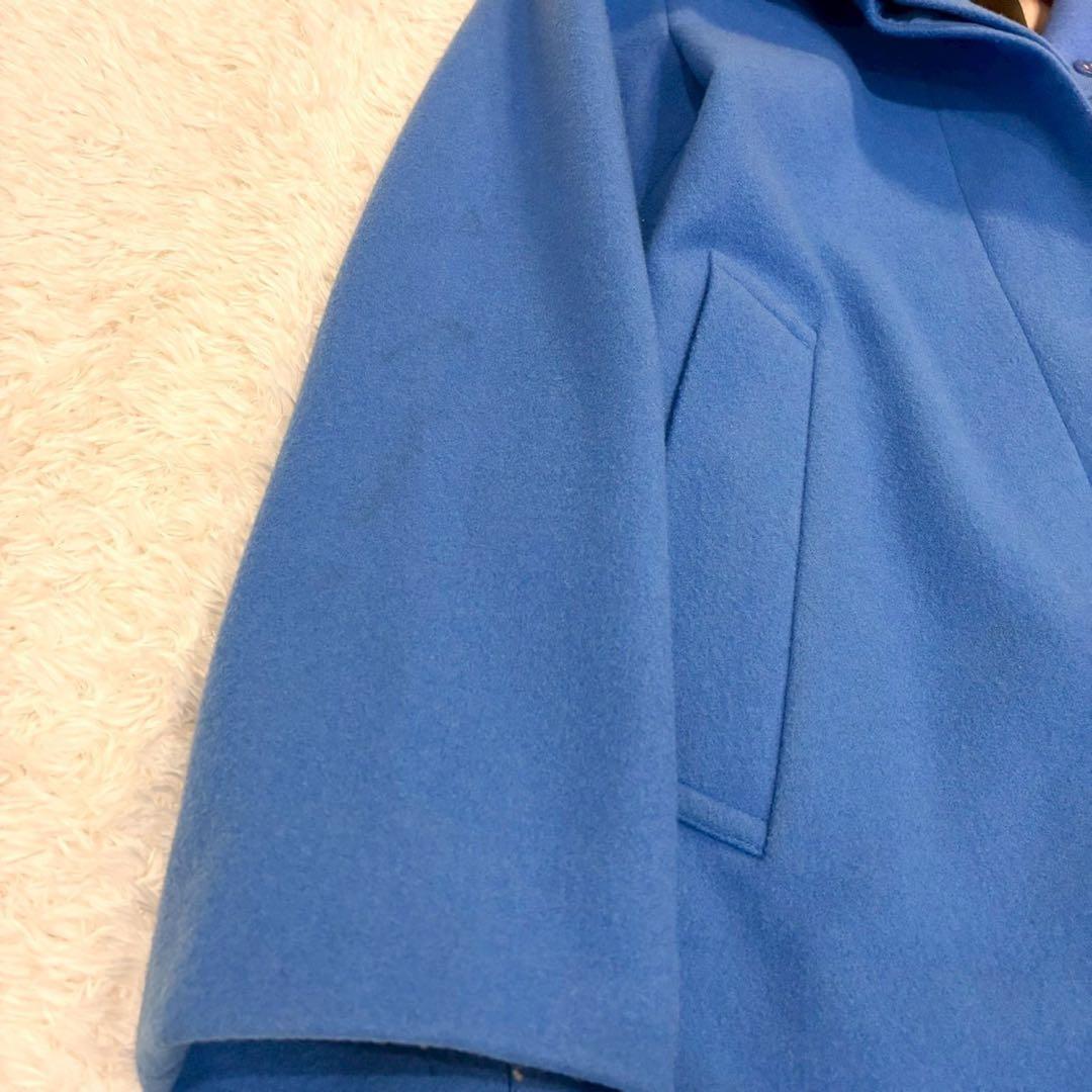 マッキントッシュ ロンドン ウールコート　長袖 美品 超希少 ブルー　青　36