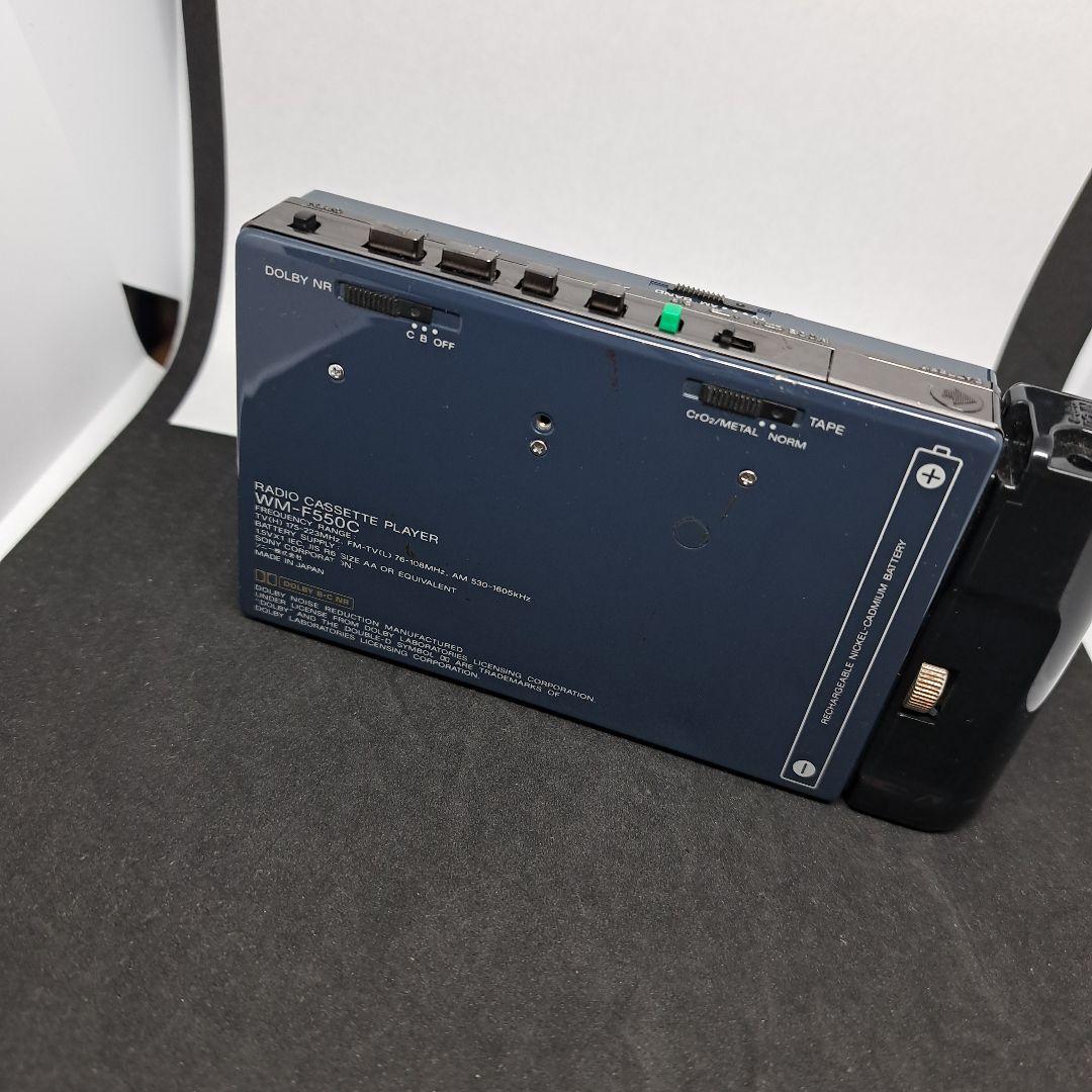 SONY WALKMAN ラジオカセットプレーヤーWM-F550C