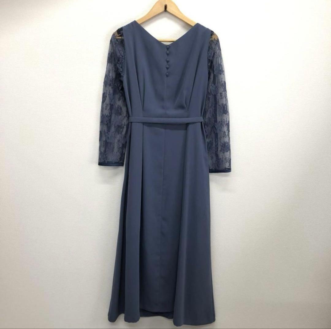 うた　アメリ　レーススリーブドレス　ワンピース　長袖 パーティードレス