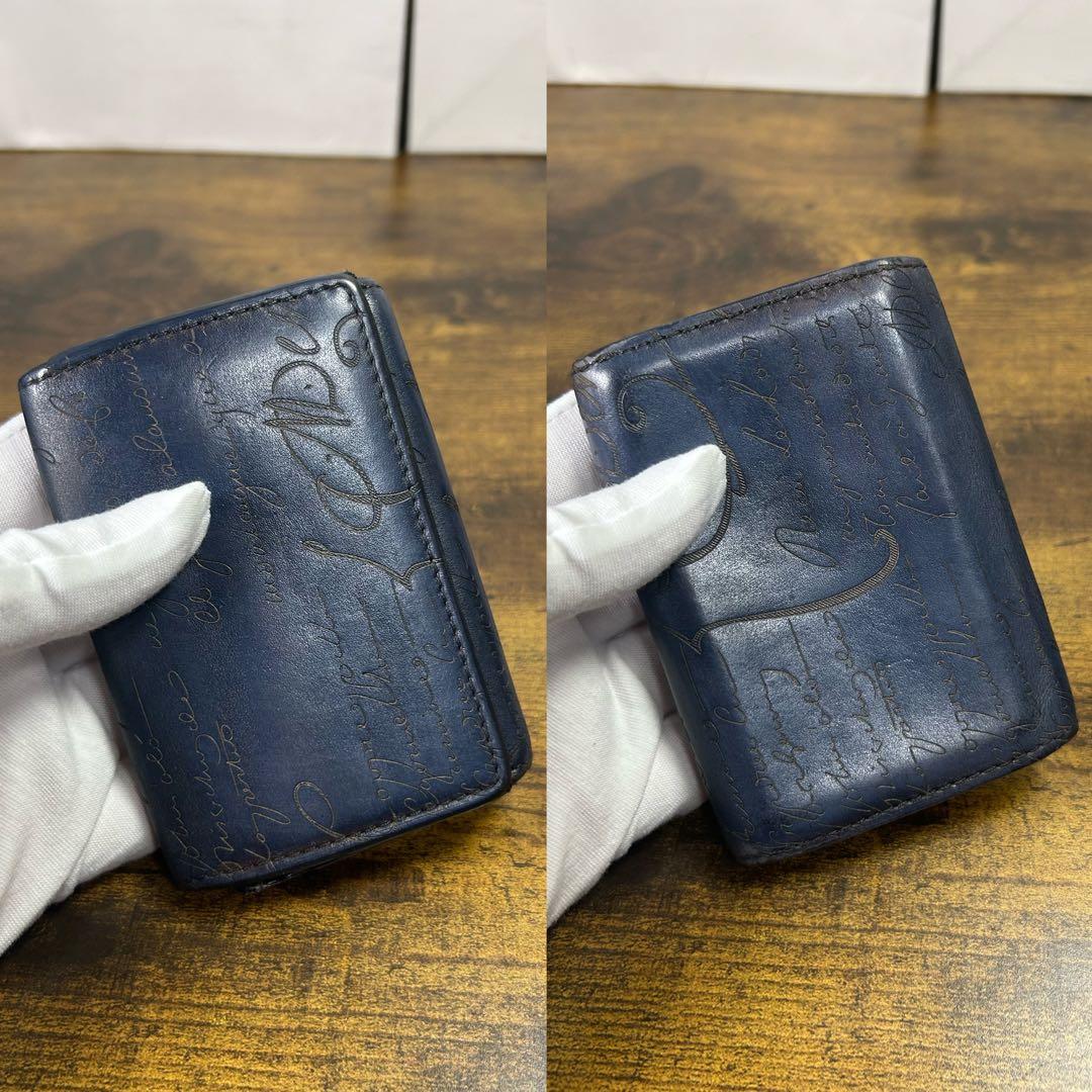 約9.9万円　極美品　Berluti インヴィア フラップ 名刺入れ