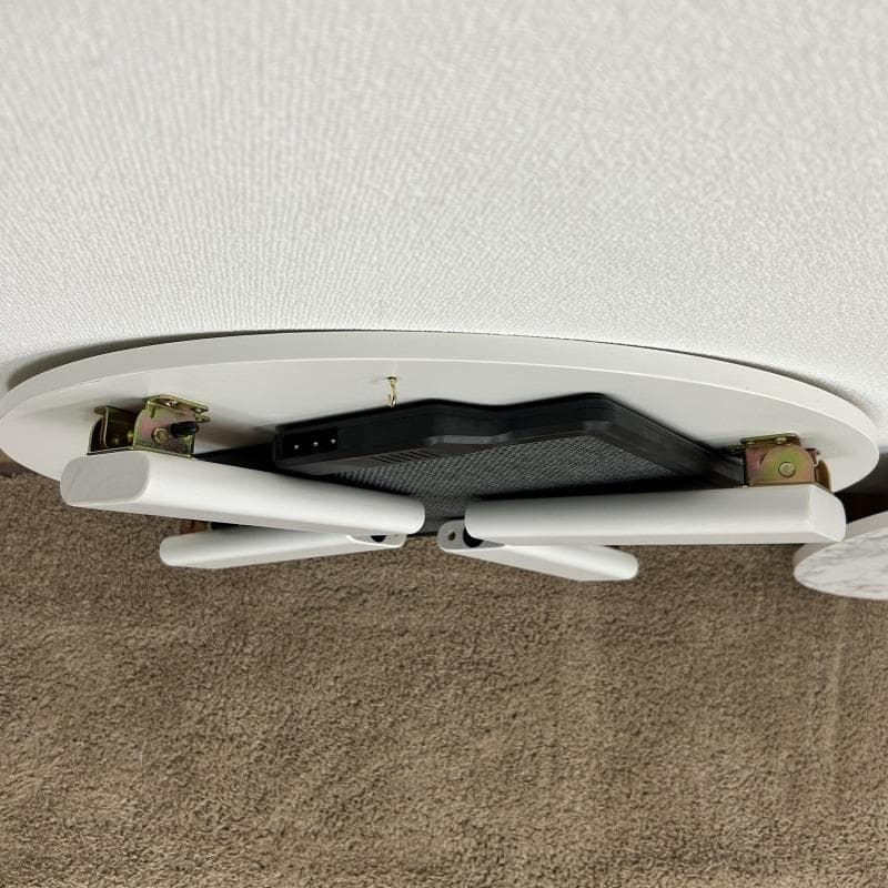 高級感!! かわいい まんまる　フラットこたつ70MHW