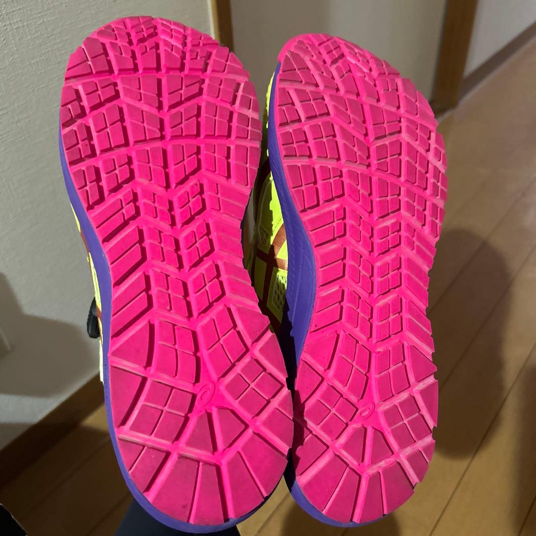 ASICS ネオンイエロー 安全靴