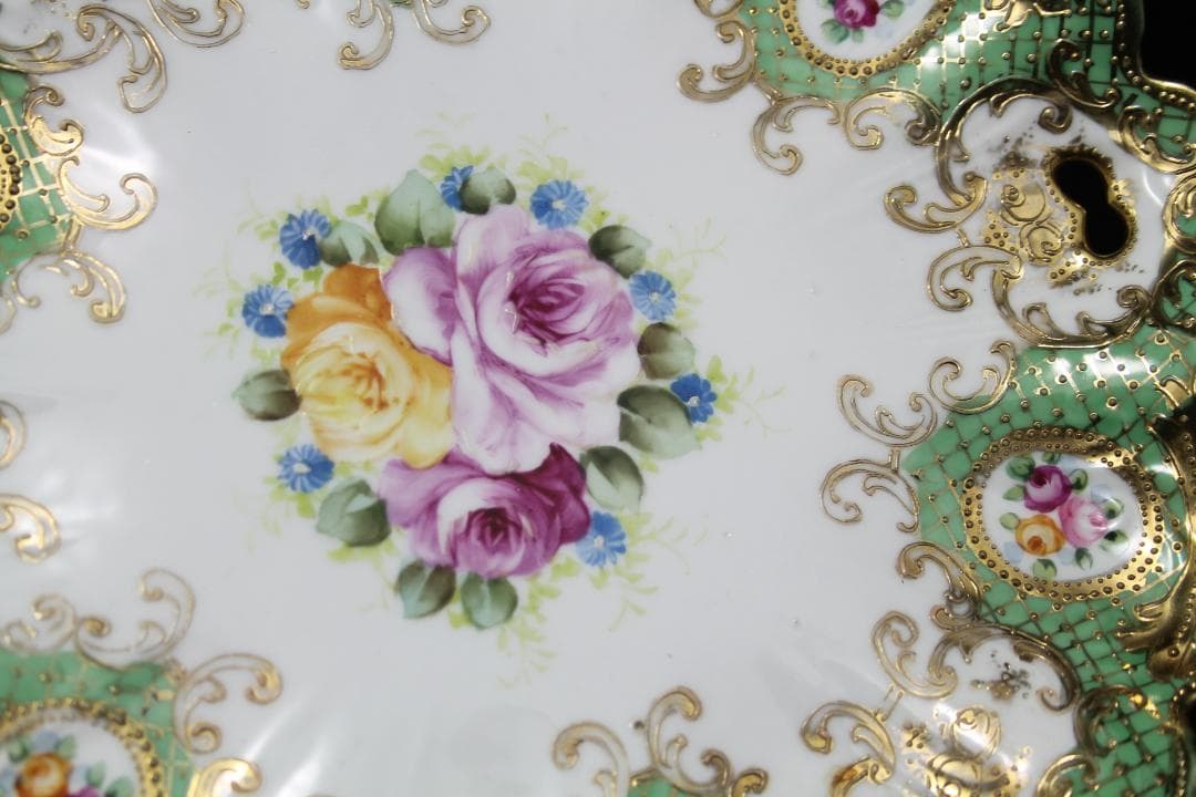 ◎希少　RC刻印　高級磁器　煌びやかなプレート　ノリタケ