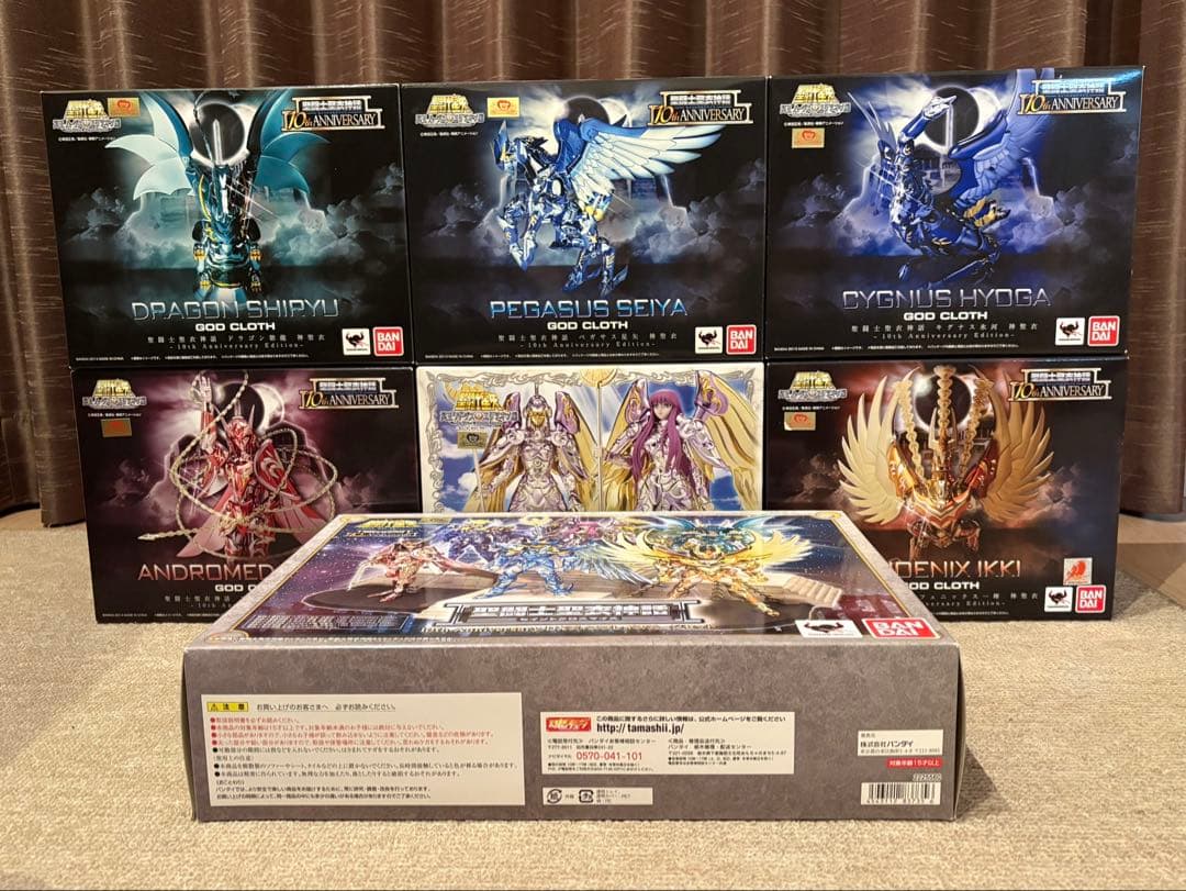 聖闘士星矢 聖衣神話10th Anniversary￼EditionDXセット