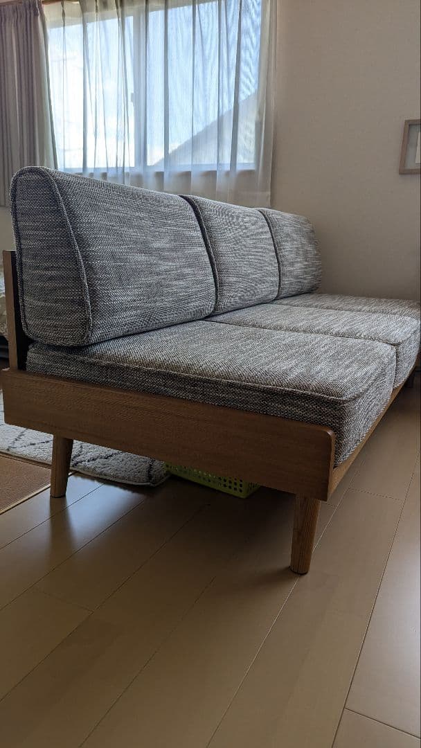 【Unico】アルベロ ソファ 3人掛け チークカラー