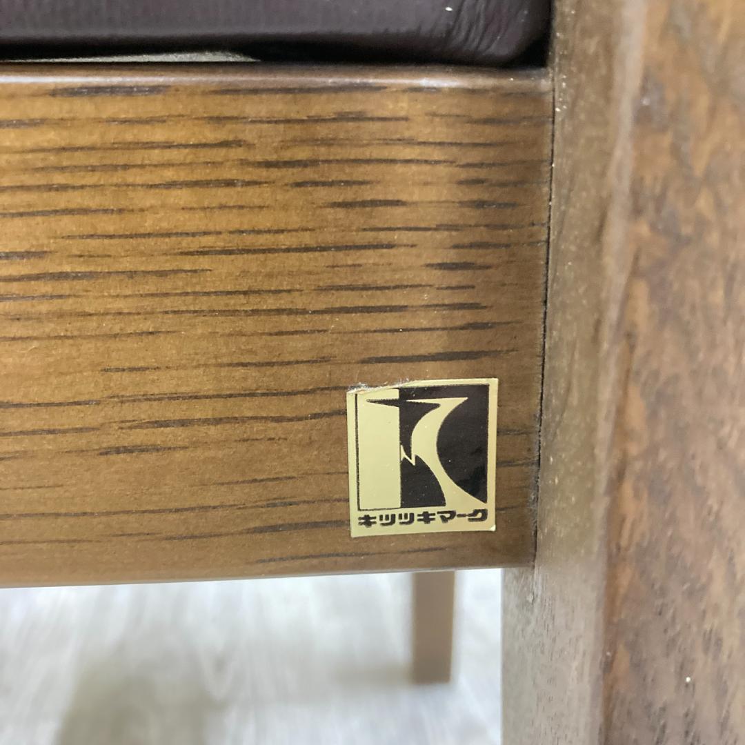 【飛騨産業】HIDA キツツキ　ダイニングチェア　椅子　革張り