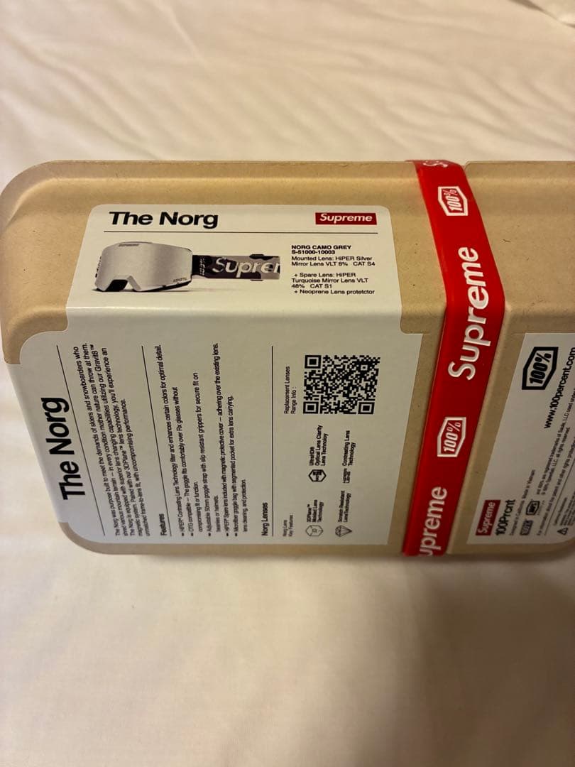 【新品未使用】Supreme100% NORG Goggles CAMO