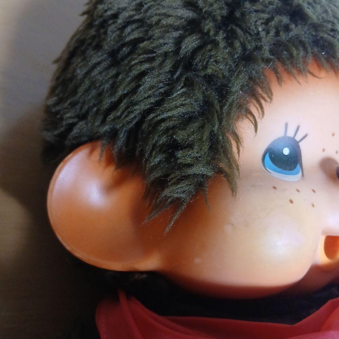 モンチッチぬいぐるみ 赤いバンダナ