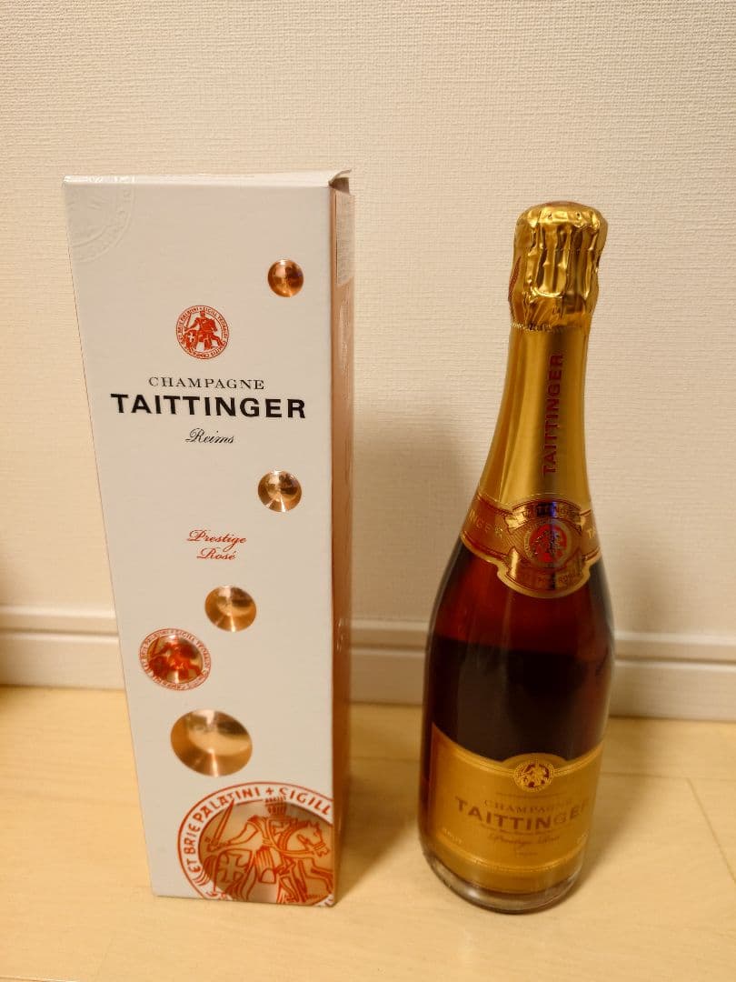 TAITTINGER ブリュット・レゼルヴ & ロゼ 750ml 2本セット