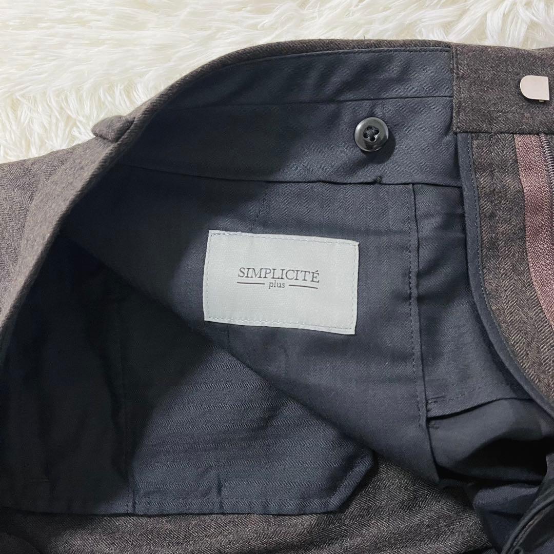 【高級地ドーメル】SIMPLICITE PLUS セットアップスーツ 48 L