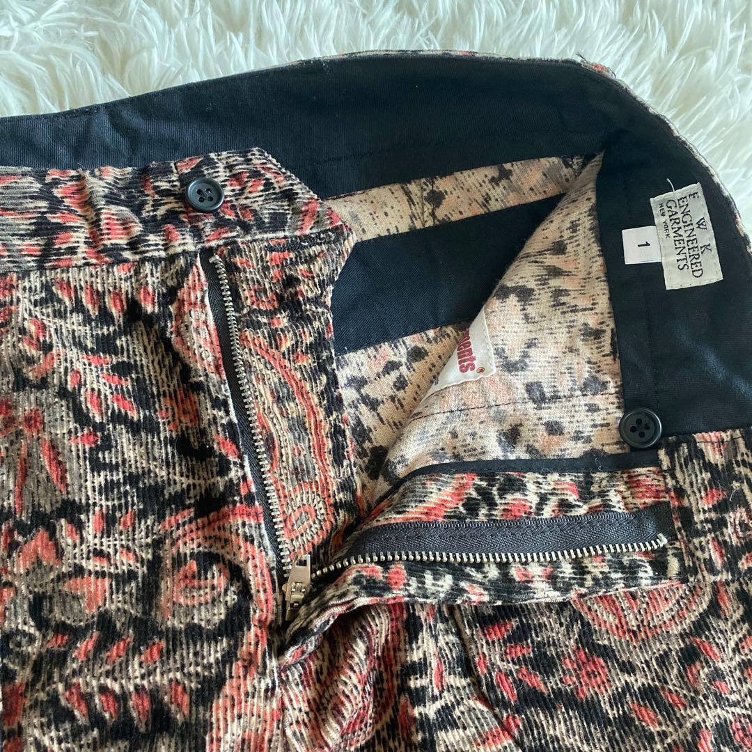 ケイちゃんエンジニアードガーメンツ ペイズリーコーデュロイ　セットアップ