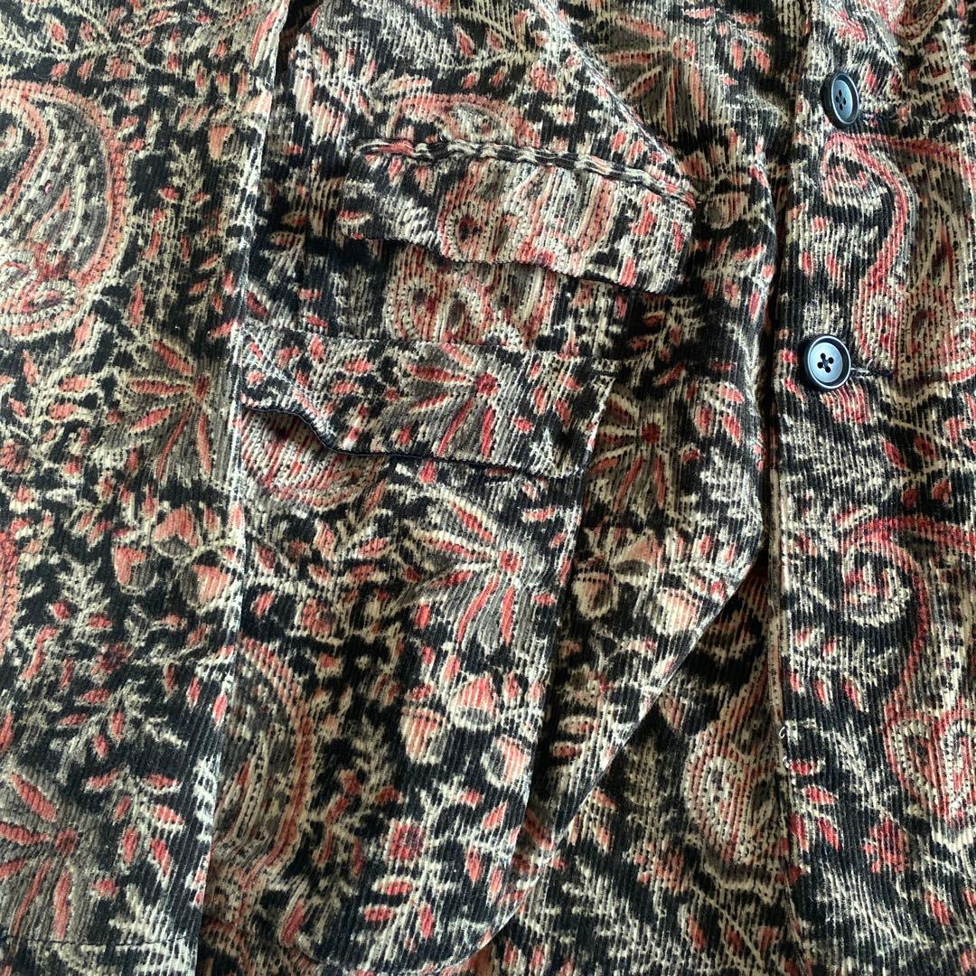 ケイちゃんエンジニアードガーメンツ ペイズリーコーデュロイ　セットアップ