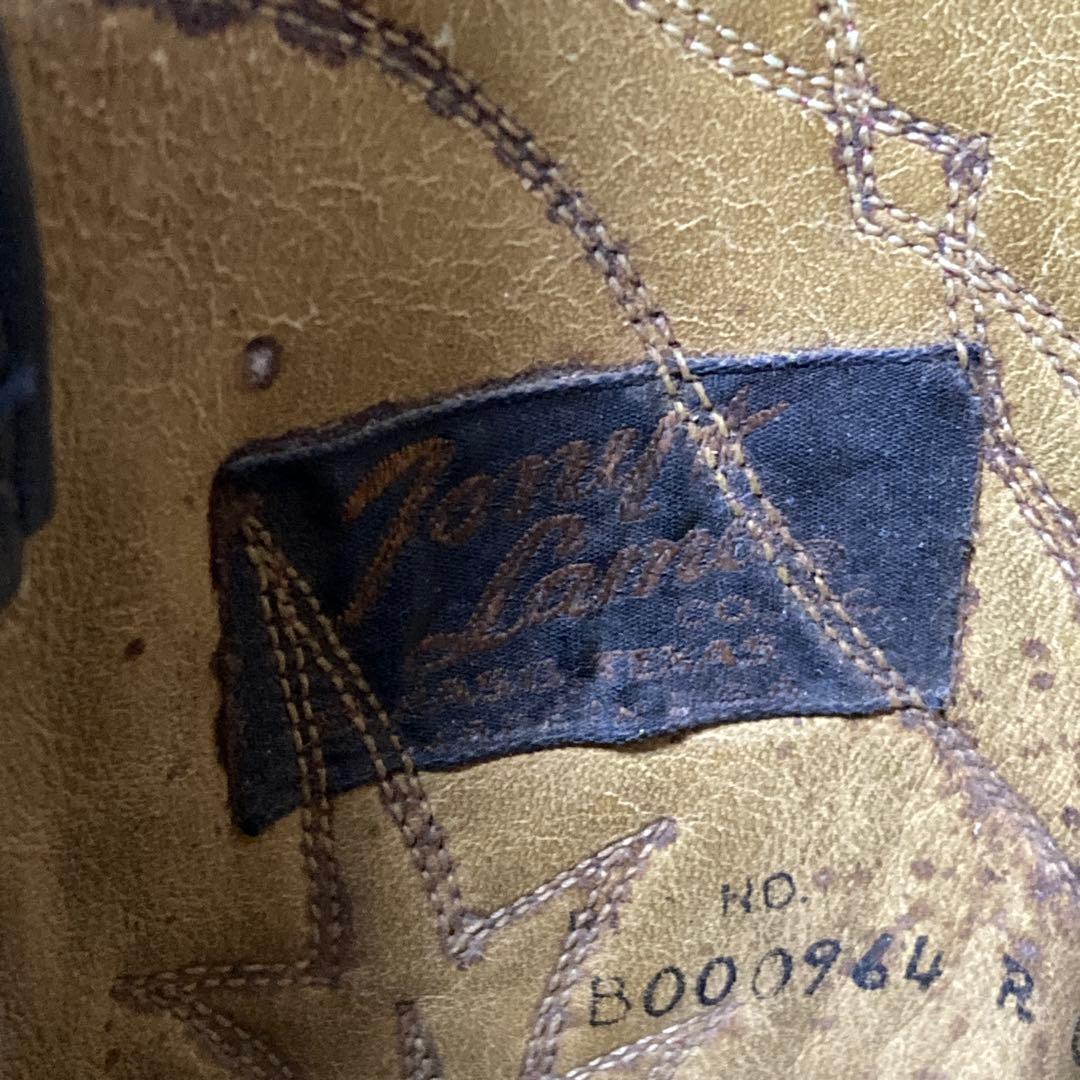 TONY LAMA トニーラマ ウエスタンブーツ 本革 25 ブラック 黒 7D