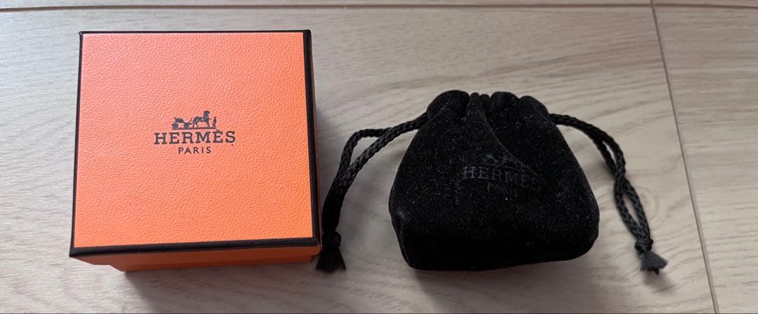 エルメス　ミニケリー　ツイリーリング　シルバー