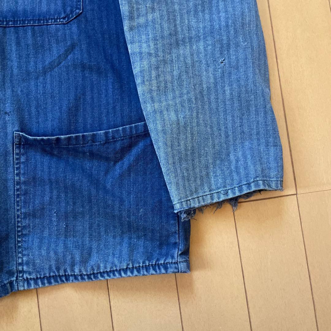 70s 80s ヴィンテージ フレンチ モールスキンジャケット ユーロ 古着