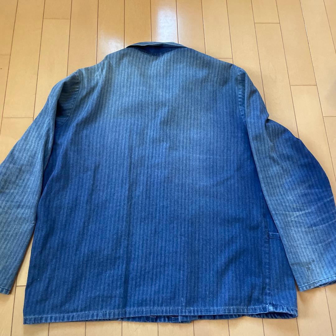 70s 80s ヴィンテージ フレンチ モールスキンジャケット ユーロ 古着