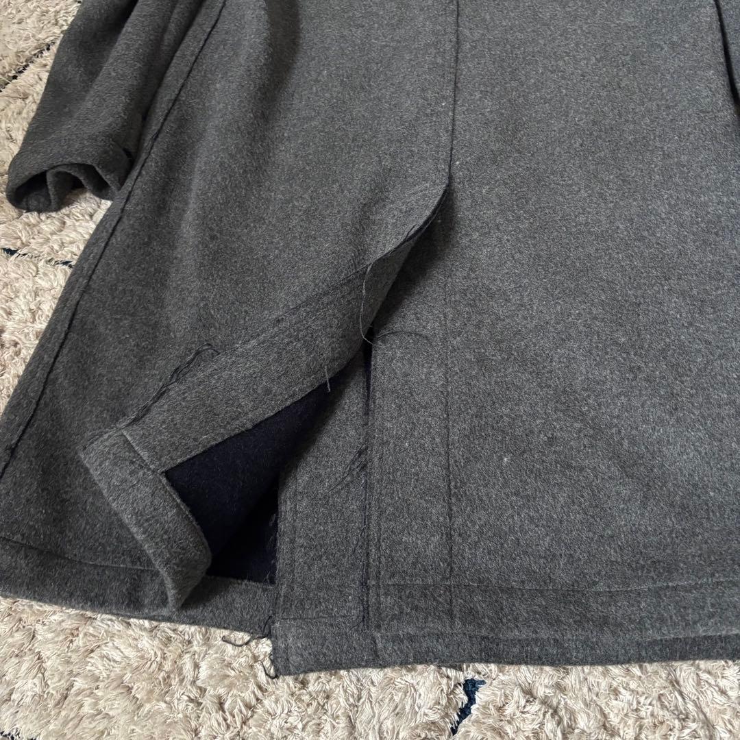 ポールスミス　ウールコート　ロングコート　ダブル　グレー　灰色　Ｌ