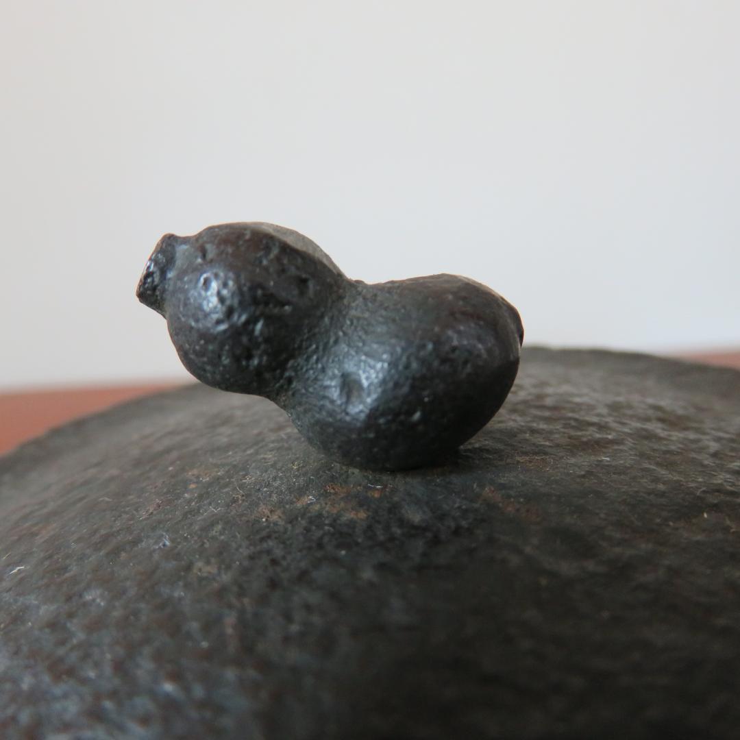 鉄瓶 ひょうたん 銘あり