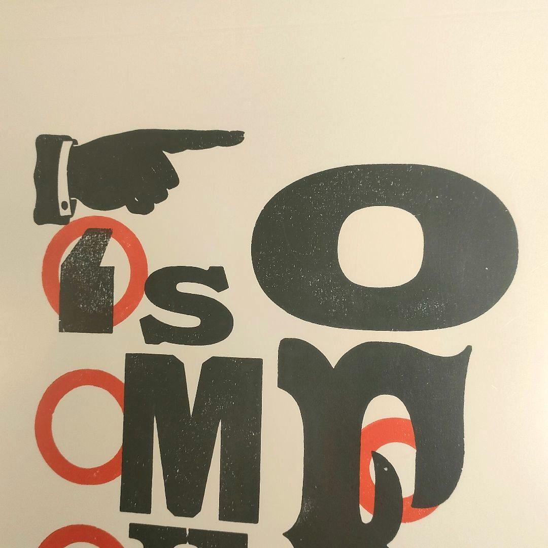 Stephen Kenny活版印刷 MADE in U.K.ミッドセンチュリー