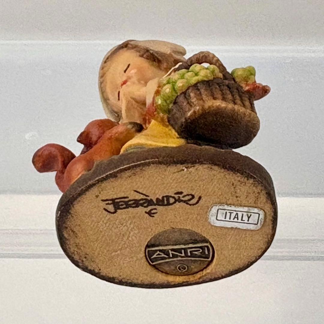 アンリ人形　ANRI 美品　6.5㎝　☆*【小さな・Thanksgiving】