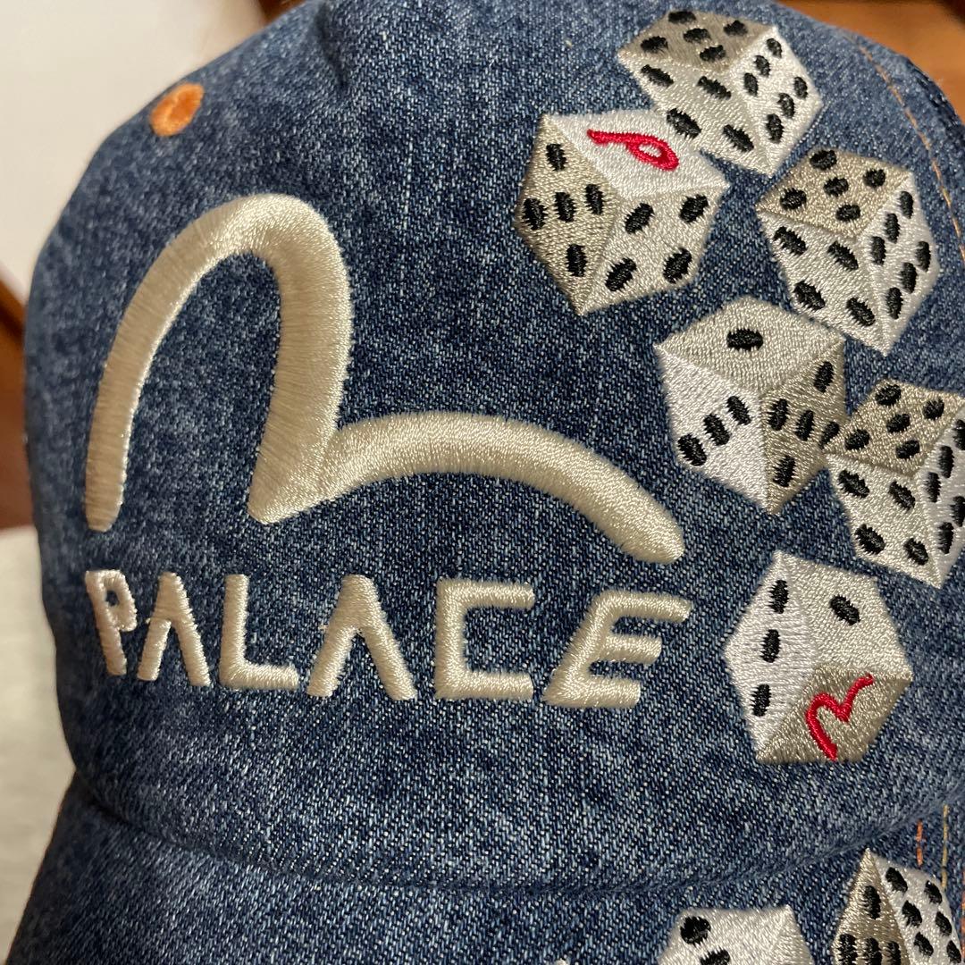 帽子 palace evisu trucker mesh cap